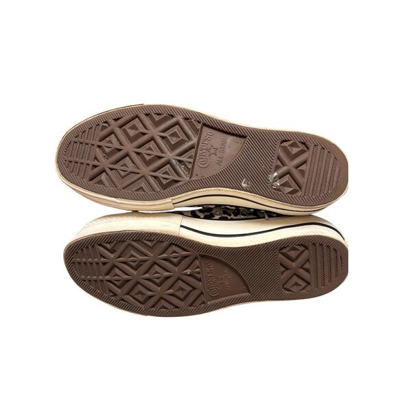 Converse Leopard Print High Top Sneakers Women’s 7 - Picture 4 of 8